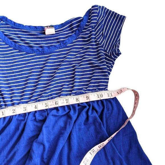 Pinc Maternity Blouse Short sleeve Color block Stripe - Picture 8 of 10